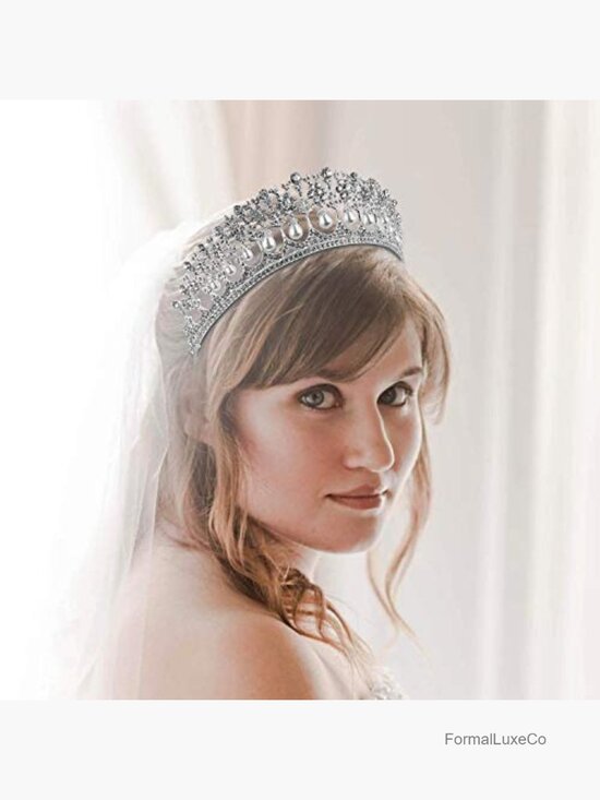 Sparkly Crystal Tiara Wedding Crown Headband Bridal Hair Accessory